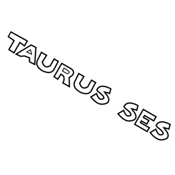Ford Taurus Emblem - YF1Z-16098-CA