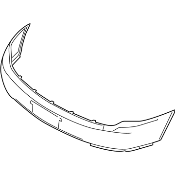 2009 Ford Taurus X Bumper - 8F9Z-17D957-CAPTM