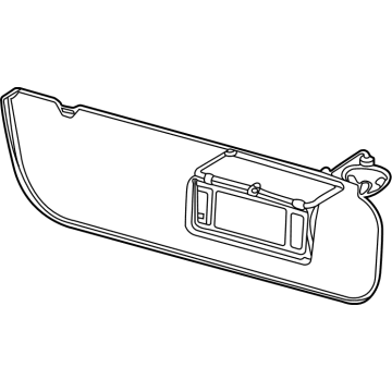 Ford E-350/E-350 Super Duty Sun Visor - CC2Z-1504105-AB