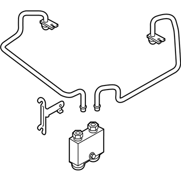 Ford Flex Automatic Transmission Oil Cooler Line - AG1Z-7R081-B