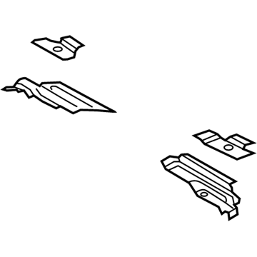 Ford FL3Z-1510415-A Member Assembly - Floor Cross