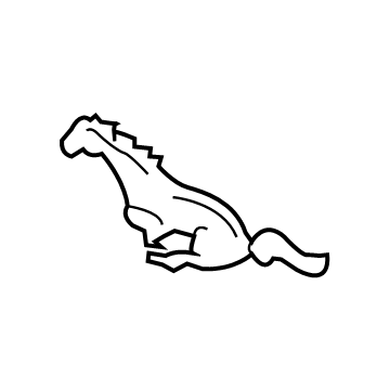 Ford FR3Z-8A224-A Emblem