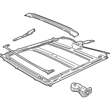 Ford 5L3Z-1851070-AA Rail Assembly - Roof