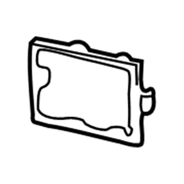 F57Z-1004371-A Ford Cover - Radio Opening Illustration 1 of 1