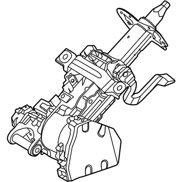 Ford Escape Steering Column - LX6Z-3C529-BR