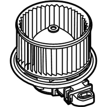 MM-1067 Ford Fan And Motor Assembly Illustration 1 of 1
