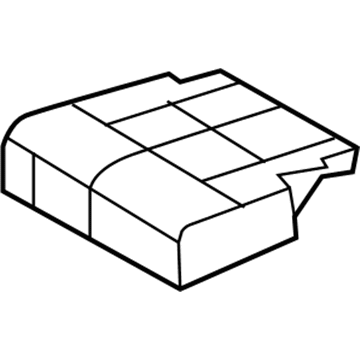 Ford FL1Z-7863805-CA Rear Seat Cushion Cover Assembly