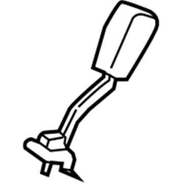 Ford CJ5Z-7860045-AA Buckle Assembly - Seat Belt