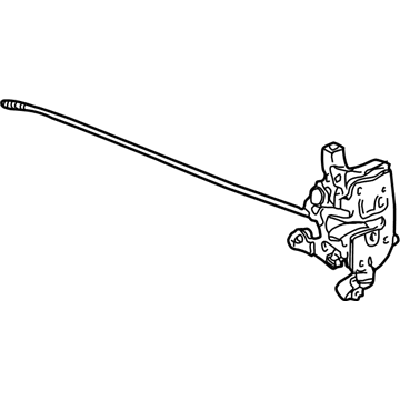 2002 Ford F-150 Door Latch Assembly - 4L3Z-15219A65-GA