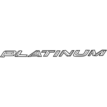 Ford Explorer Emblem - LB5Z-9942528-B
