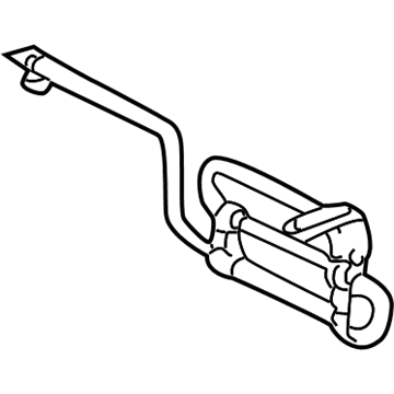 Ford Focus Power Steering Cooler - 6S4Z-3D746-AA