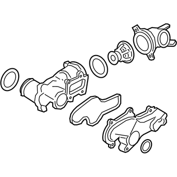 Ford F-150 Cooling Hose - JL3Z-8591-A