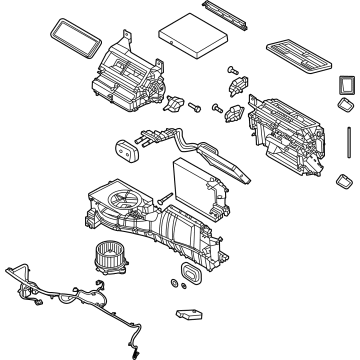 Ford Bronco Heater Core - MB3Z-19B555-BA