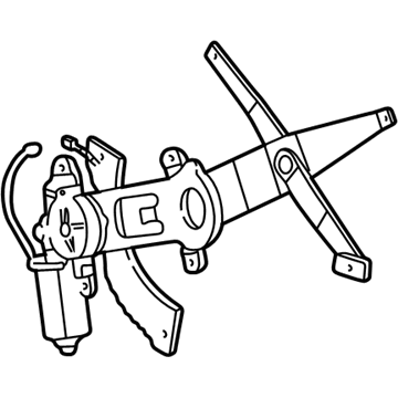 Ford WLM-92-RM Motor Assembly - Window Operating
