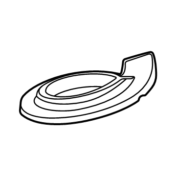 Lincoln Aviator Coil Spring Insulator - LC5Z-5536-A