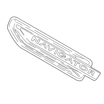 2022 Lincoln Navigator Emblem - NL7Z-16720-AK