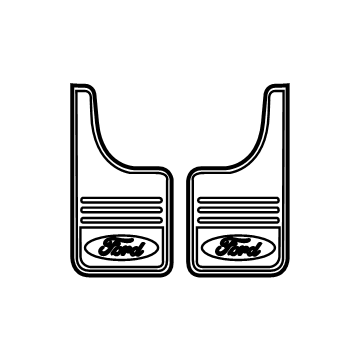 2016 Ford F-150 Mud Flaps - VHL3Z-16A550-D