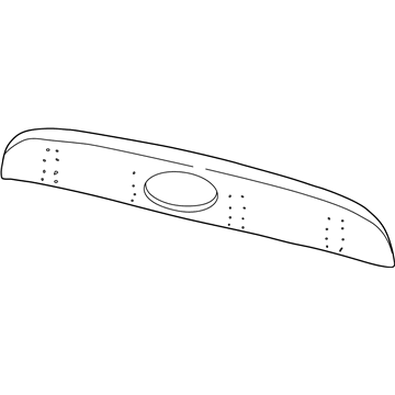 F87Z-13508-AAA Ford Rear Shield Illustration 1 of 1