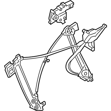 2022 Ford Mustang Window Regulator - MR3Z-6323200-A