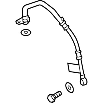 2022 Ford Mustang Radiator Hose - FR3Z-6K679-D