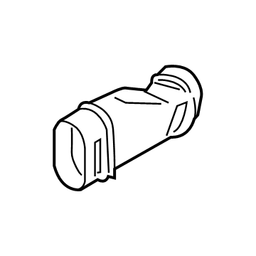 2022 Ford Police Interceptor Utility Air Intake Coupling - L1MZ-9C675-A
