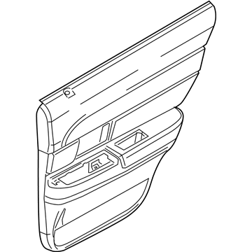 Ford 7W3Z-5427407-BC Panel Assembly - Door Trim