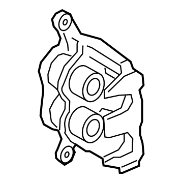 2022 Ford Police Interceptor Utility Brake Caliper - L1MZ-2B120-J