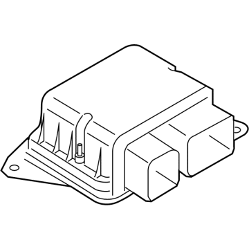 2022 Ford Bronco Air Bag Control Module - MB3Z-14B321-G