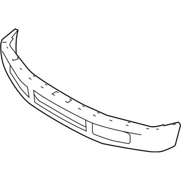 2010 Ford F-450 Super Duty Bumper - 8C3Z-17757-FPTM