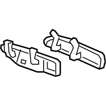 Mercury Grand Marquis Door Handle - XW7Z-5422404-BA
