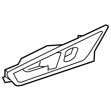 Lincoln MKX Door Handle - FA1Z-5822601-AD