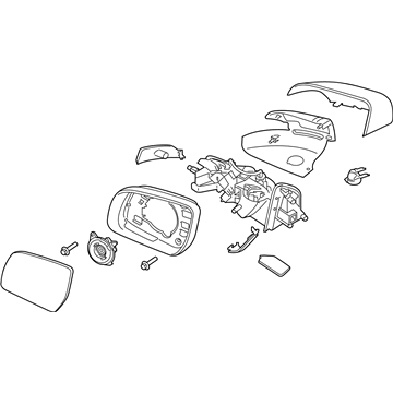 Ford Ranger Car Mirror - KB3Z-17683-FAPTM
