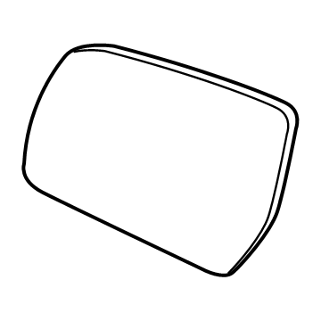 2022 Ford Ranger Car Mirror - KB3Z-17K707-B