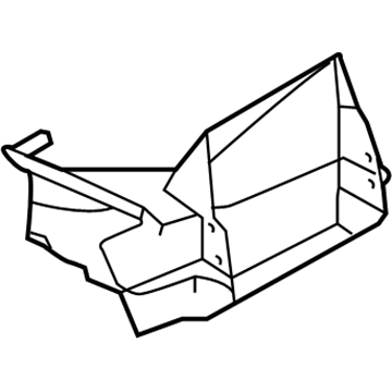 2014 Ford Mustang Air Deflector - DR3Z-8310-F