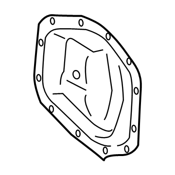 Ford Bronco Differential Cover - NB3Z-4033-A