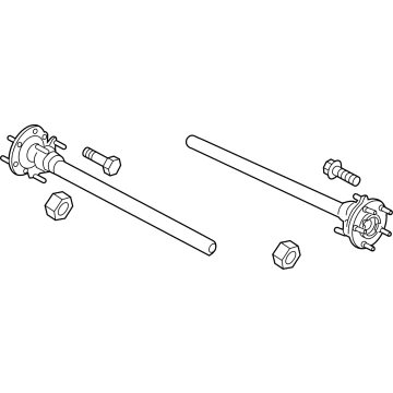 Ford Bronco Axle Shaft - NB3Z-4234-B