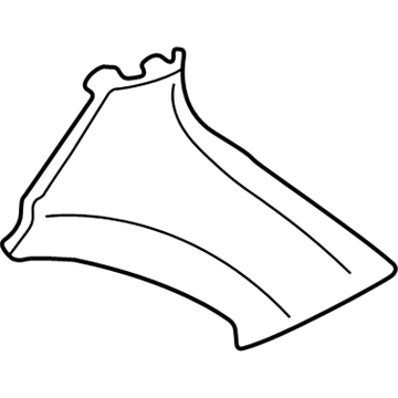 YF1Z-7440455-BAB Ford Finish Panel Illustration 1 of 1