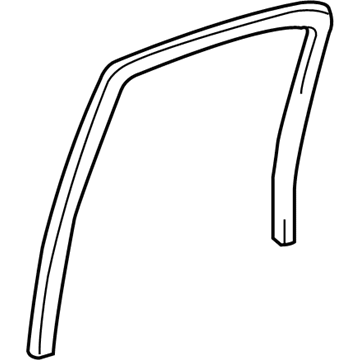 Mercury Montego Window Run - 5G1Z-5425766-AB