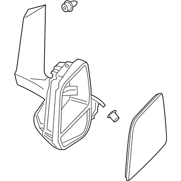 Ford Transit Connect Car Mirror - DT1Z-17682-A