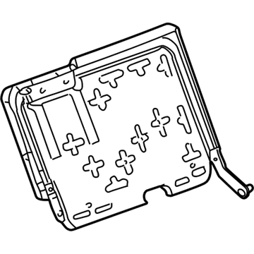 Ford 3L2Z78613A39BA Frame Rear Seat Back R 3L2Z78613A39BA Ford Frame Rear Seat Back R Illustration 1 of 1