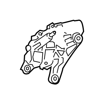 2021 Lincoln Aviator Wiper Motor - LC5Z-17508-B