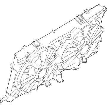 Ford F-150 Fan Blade - ML3Z-8C607-D