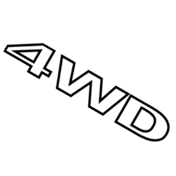 Ford EcoSport Emblem - FB5Z-9942528-D