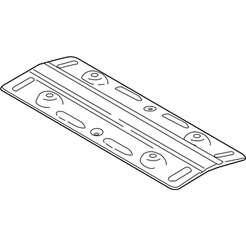 Ford Edge Exhaust Heat Shield - F2GZ-5811434-A