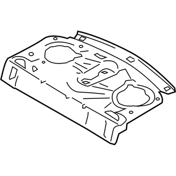 Ford FR3Z-6346506-A Panel Assembly - Rear Package Tray
