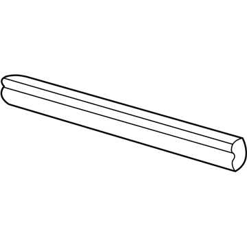 2L3Z-1620878-AAA Ford Door Outside Moulding Illustration 1 of 1