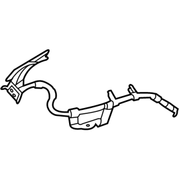 Ford Hydraulic Hose - F2GZ-2282-G