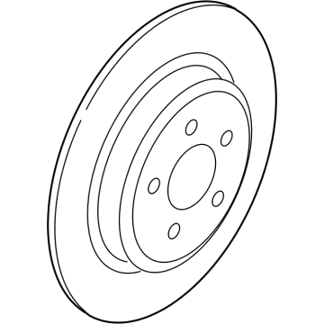 Ford SSV Plug-In Hybrid Brake Disc - KS7Z-2C026-A