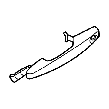 2023 Ford Escape Door Handle - LJ6Z-7822404-FKPTM