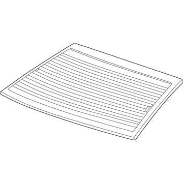 3F1Z-5442006-AA Ford Glass Sliding Illustration 1 of 1
